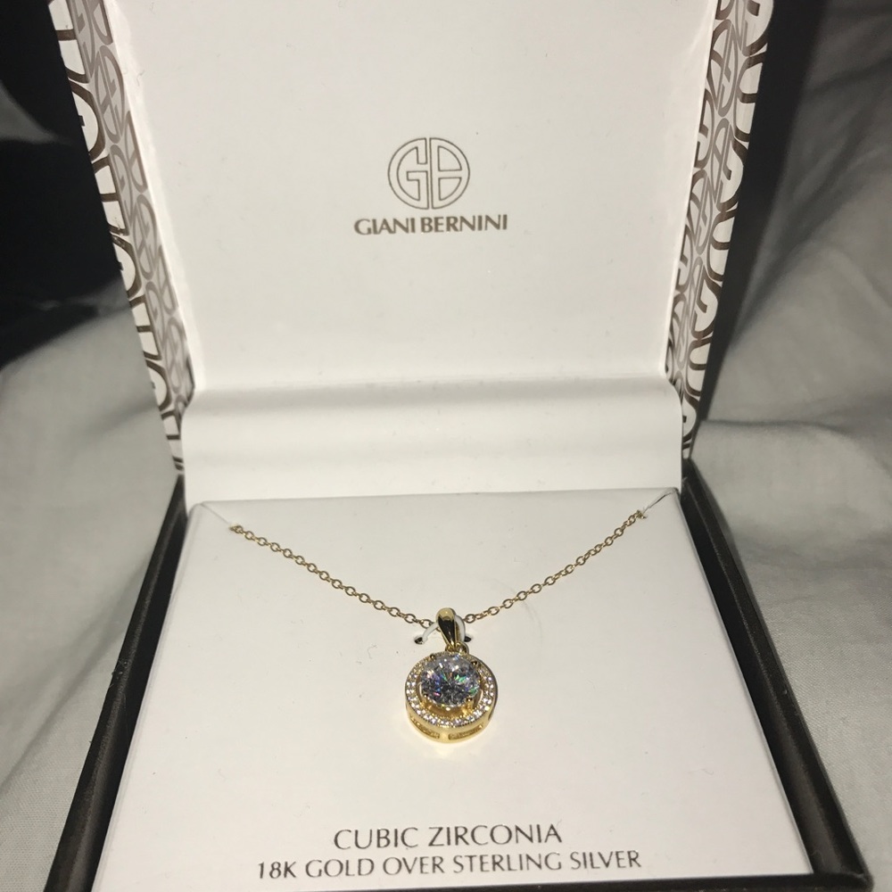 Giani Bernini 18k Gold/SS necklace